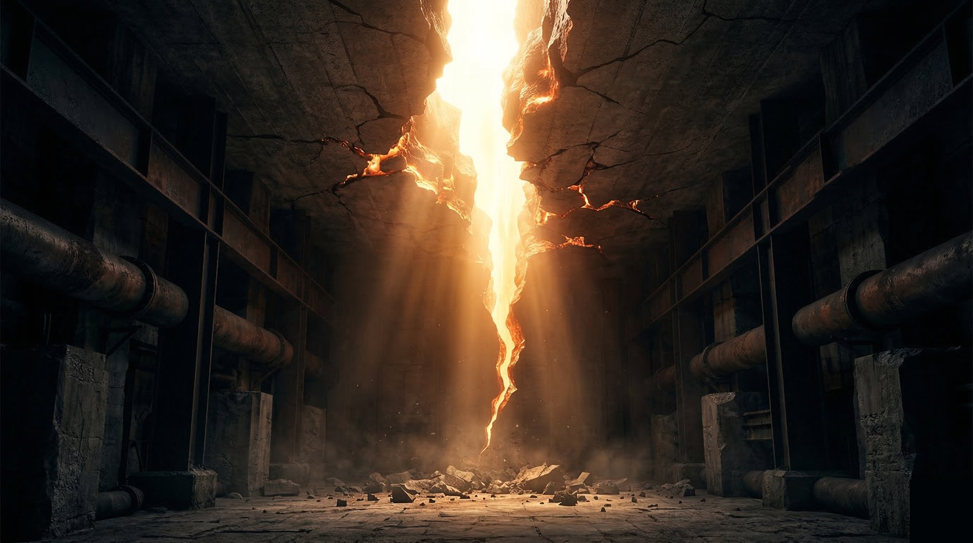 The Ceiling Came Off